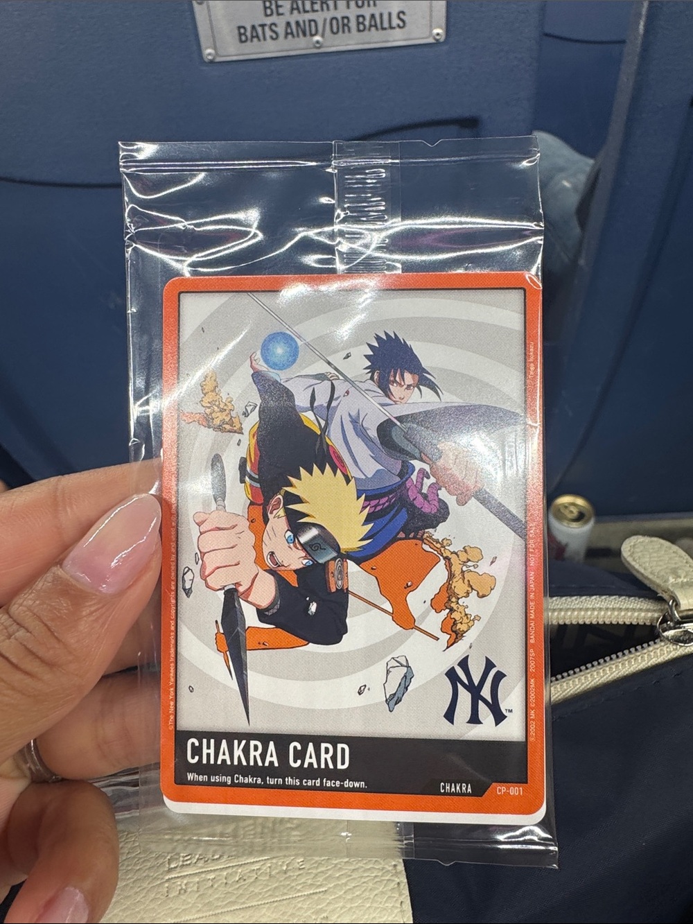 Naruto Chakra Card Trading Sleeve - Orange Accent